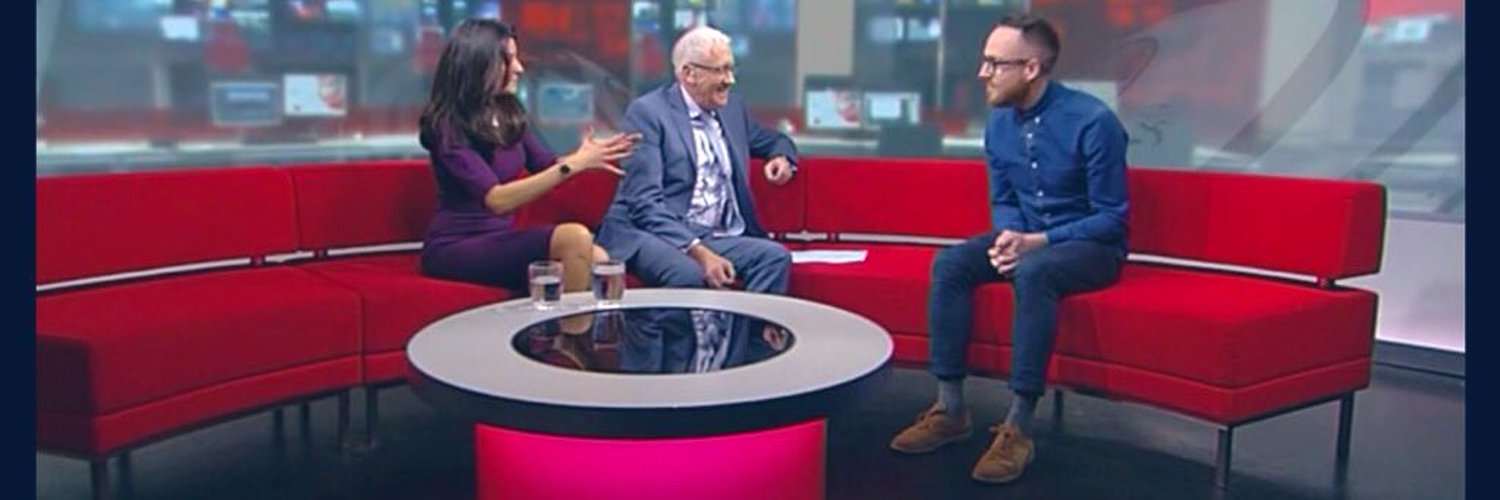 Ben Robertson on the BBC with Harry Gration